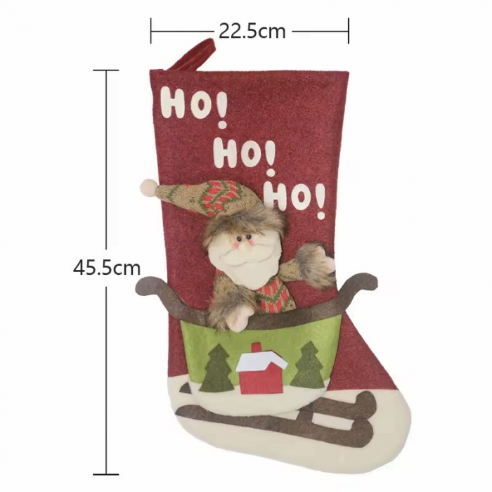 Children gift bag Christmas socks
