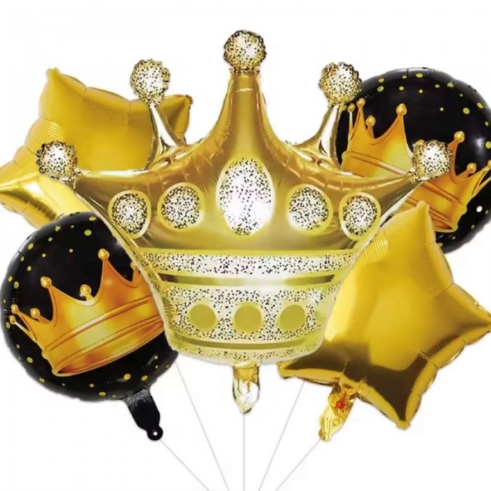 Birthday Aluminum Foil Balloon Crown Balloon